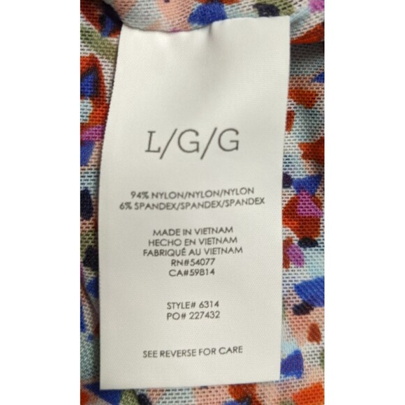 Women's Cabi # 6314 Bustier Multicolored Tank Top Size Large EXCELLENT!!! - Picture 8 of 8